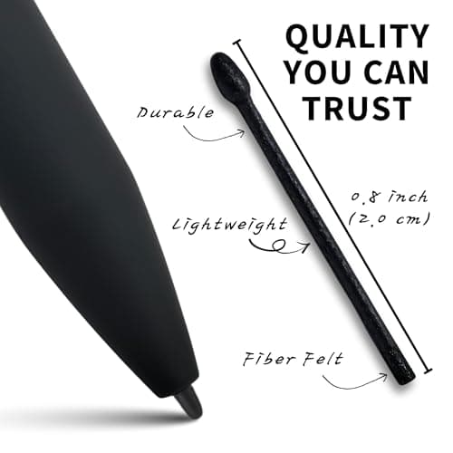 [20-Pack] King Write MR05 | SY05 Stylus Replacement Tips – Compatible with Kindle Scribe Premium Pen, Remarkable Marker Pen | Precise & Smooth Writing Nibs, Easy to Install - Thumbnail 5