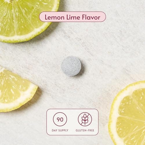 Bariatric Advantage Chewable Iron 60 mg with Vitamin C for Increased Absorption and Utilization, Easily Digestible for Gastric Bypass and Sleeve Gastrectomy Surgery Patients - Lemon Lime, 90 Count - Thumbnail 3