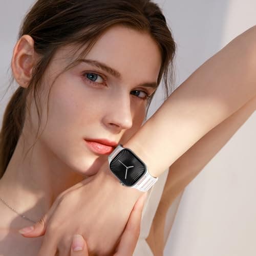 EVIE BAND Magnetic Watch band Compatible with Apple Watch for Men Women 44mm 45mm 46mm 49mm 42mm 41mm 40mm 38mm, Silicone Sport Strong Strap for iWatch Series 11 Ultra 3 Ultra 2 Se 10 9 8 7 6 5 4 1 - Thumbnail 5
