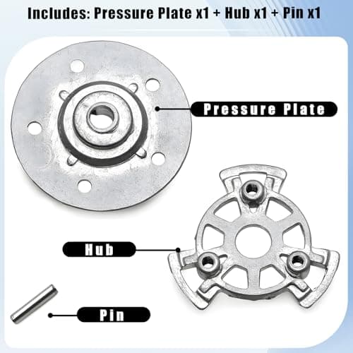 5351 Slipper Pressure Plate and Hub for TRAXXAS 1/10 Vehicles (E-revo, Summit, E-Maxx), Direct-fit OEM Replacement for #5351, Wear-Resistant Slipper Hop-up Parts Limiting Sliding for RC Car - Thumbnail 5