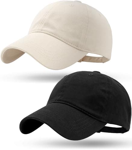 spxkd Baseball Cap for Men Women Washed Cotton Unstructured Baseball Hats Breathable Unisex Golf Dad Hat - Image 1