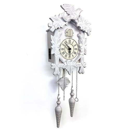 Rylai Vintage Cuckoo Clock Handcrafted Wooden Wall Clock for Home Décor - Image 1