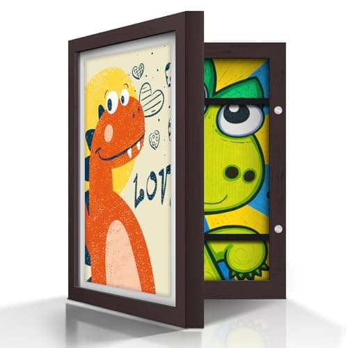 Artfeel 1-Pack 10x12.5 Kids Art Frames,Front Opening Kids Artwork Frames Changeable Child Artwork Picture Display,Children Storage Frame for Wall,Holds 50pcs Drawings,Craft,Art Project,Schoolwork. - Image 1