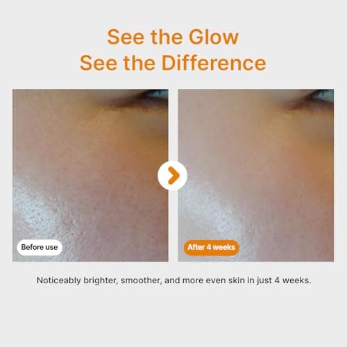 SUMSAE Pure Vitamin C Serum - Korean Skincare with Vitamin 10.5%, Waterless (No oxidation formula), Special Airless Pump, Brightening and Firming Skin, Improving Uneven/Dull Skin Tone, 30ml/1.01fl.oz - Thumbnail 4