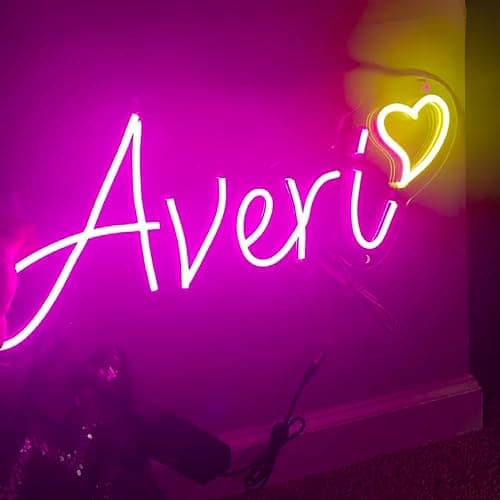 OPBYWE Custom Neon Signs, Neon Sign Customizable for Wall Decor, Custom Kids Name Sign,Personalized Neon Sign for Wedding Birthday Party Christmas Gifts - Thumbnail 4