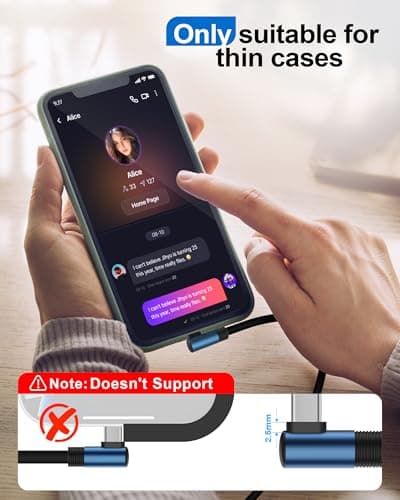 COOLSELL Short USB C to USB C Cable Right Angle 1.6ft 3 Pack, Silicone 60W Fast Charging Cord Type-C Compatible with iPhone 16/15 Samsung Galaxy S23 S22 Google Pixel, iPad for Power Bank/Car/Travel - Thumbnail 6