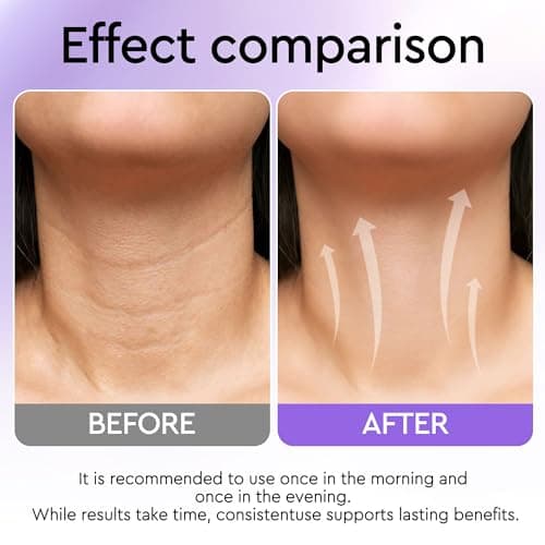Retinol Cream for neck, Collagen Neck Creams for Tightening and Firming, Anti Aging Day & Night Facial Moisturizer for Women & Men - Thumbnail 2