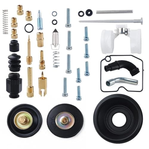 Carburetor Rebuild Repair Kit Fit for Kawasaki Vulcan VN800 Drifter Carburetor Gasket O-Ring Needle Valve - Thumbnail 3
