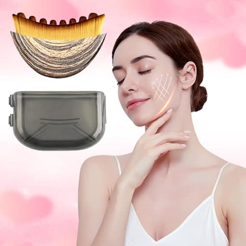 Lymphatic Contour Face Brush, Double Chin Reducer for Jawline Sculpting - Thumbnail 5