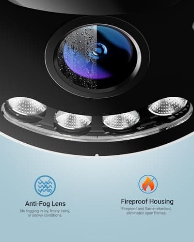 4G LTE Solar Panel Cameras Wireless Outdoor, No WiFi Cellular Security Camera, 4MP HD Anti-Fog lens,AOV+PIR Duo-Mode,24/7 Recording, 360°Pan Tilt,AI Tracking,with 64GB SD and 360-Day unlimited data - Thumbnail 6