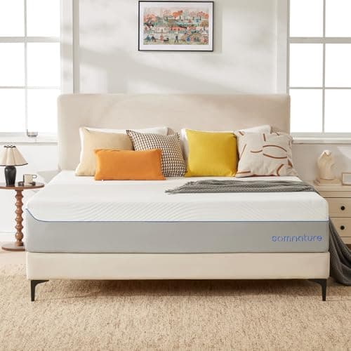Somnature King Mattress in a Box, 14 Inch Cooling Gel Memory Foam Mattress for Pressure Relief & Deep Sleep, Medium Firm with Motion Isolation, CertiPUR-US Certified, Fiberglass Free