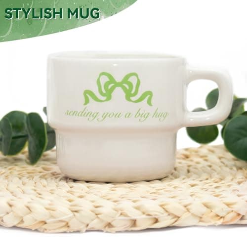 Get Well Gifts for Women Care Package - Surgery Recovery & Chemo Comfort Box, Feel Better Basket for Her After Miscarriage or Illness,Surgery Cancer, Encouraging Self-Care Gift(Green White) - Thumbnail 3