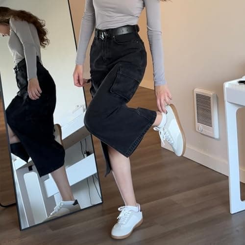 JENN ARDOR Women's Fashion Sneakers：Non-Slip Rubber Sneakers for Walking, Breathable Faux Leather & Suede Upper, Memory Foam Insole Womens Shoes for Daily Wear & Casual Outfits - Thumbnail 3