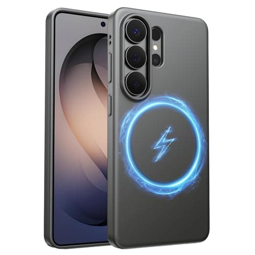 WSKEN Magnetic for Samsung Galaxy S26 Ultra Case - 100% Fit for MagSafe, Skin Friendly Grip Military Grade Shockproof Protective Cover, Slim Thin Phone Case for Galaxy S26 Ultra, Grey