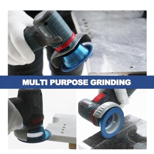 BRSCHNITT 3 inch Diamond Grinding Wheel - Diamond Profile Wheel Grinding for Granite,Porcelain,Ceramic Tile,Marble. - Thumbnail 3