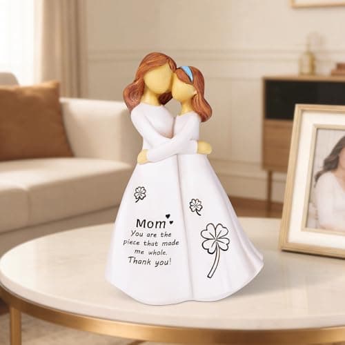 Being in Bloom Gifts for Mom: 5.2” Mother and Daughter Resin Figurine - Sentimental Gift for Mom from Daughter - Mother’s Day and Christmas Keepsake - Thumbnail 3
