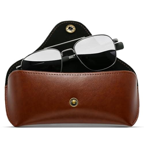 SUNGAIT Real Glass Lens Sunglasses for Men and Women: Military Style Pilot Aviator HD Shades with Upgraded Spring Hinge Bayonet Temples - Thumbnail 2