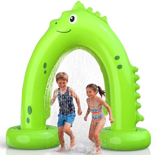 Octaplay Sprinkler for Kids, Outdoor Water Toys for Kids 3-5 4-8, Inflatable Kids Sprinklers for Yard, Summer Splash Sprinkler Water Fun Toys Gifts for Boys Girls - Image 1
