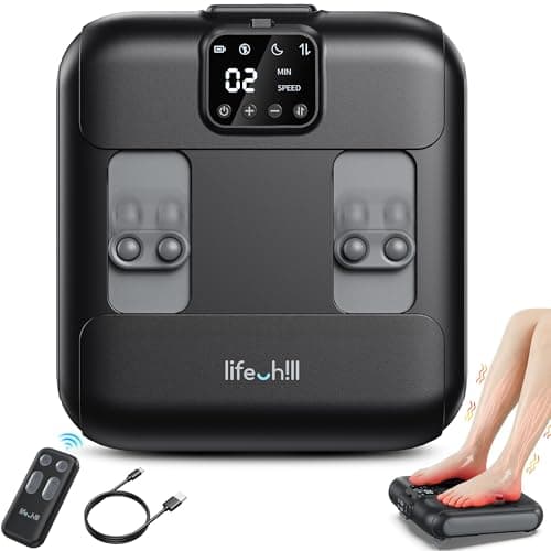 lifechill Cordless Electric Foot Massager with Remote Control, [2026 Upgraded] Up and Down +Percussion Foot Massager for Neuropathy, FSA Eligible,Plantar Fasciitis Massager,Hsa Approved - Image 1