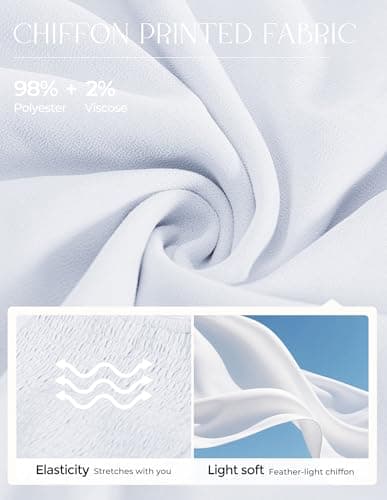 GRACE KARIN Summer White Dress for Women 2026,Off the Shoulder Smocked Bridesmaid Dresses,Formal Baby Shower Maxi Dresses L - Thumbnail 4
