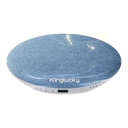 Kinglucky Bluetooth Pillow Speaker for Sleeping, Mini Portable Under Pillow Speaker Built-in White Noise Sound Machine, Soft Immersive Sound Field, Headphone-Free Sleep Speaker for Side Sleeper - Image 1