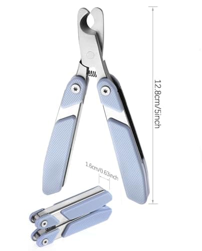 HEYCROWN Dog Nail Clippers with Foldable Design Cat Nail Trimmer - Thumbnail 6
