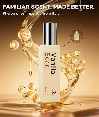 purefittech Pheromones Perfume for Women, Vanilla Bean Fragrance Roll-on Long Lasting Pheromone Perfume Oil, 0.34 fl oz (10ml) Travel Size Extrait de Parfum Made in USA - Thumbnail 4