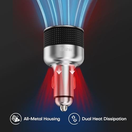 Starlink Mini 30V Car Adapter with Digital Voltage Display, 12V/24V to Stable 30V DC Boost Converter, 60W Cigarette Lighter Power Adapter for Starlink Mini, Supports 16AWG 30M Cable, RV Boat Truck - Thumbnail 5