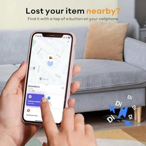 ATUVOS Rechargeable Wallet Tracker Card, Slim 1.6mm Smart Air Tag Card Works with Apple Find My (iOS Only), Bleuooth Item Locator for Purse/Luggage/Bags/Passpoart, IP67 Waterproof, Wireless Charging - Thumbnail 4