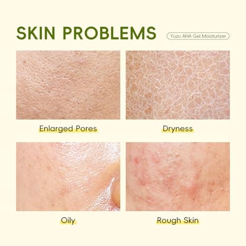 QUIYUM Yuzu AHA BHA Skincare Set for Teens & Young Women - 3.53oz Foaming Cleanser + 5 PCS Exfoliating Sheet Masks + 2.12oz Hydrating Gel Moisturizer | Gentle Exfoliation, Oil Control & Glowing Skin - Thumbnail 3