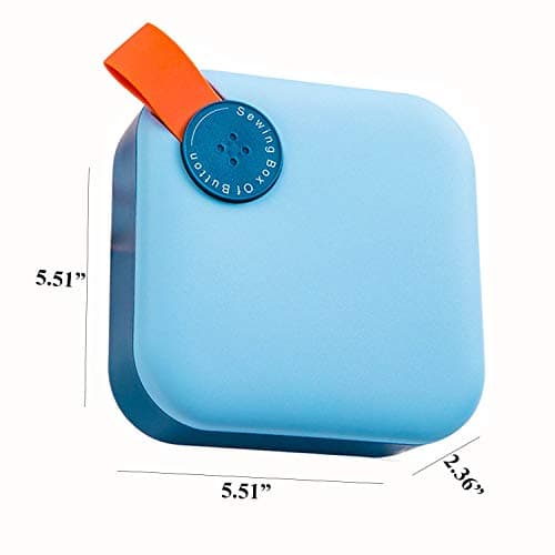 UNIKON Sewing Kit, Sewing Kits for Adult, Needle and Thread Kit, Hand Sew Box for Easy Carrying and Storage, Suitable for Student, Beginners, Blue - Thumbnail 6