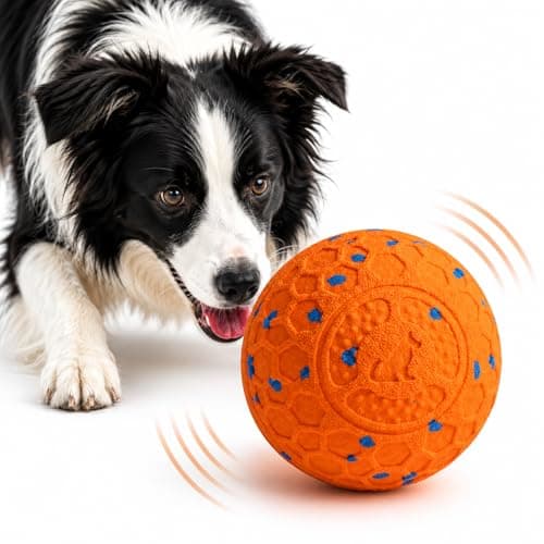 Wagorific Interactive Dog Ball for Medium & Large Dogs, Automatic Moving Dog Toy with Motion Activation, USB Rechargeable Self Rolling Ball for Boredom Relief, Indoor Exercise & Independent Play
