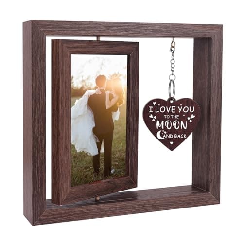 Boiveco Wedding Gifts for Couples 2026 Love Picture Frame 4x6 Romantic Mr and Mrs Anniversary Wedding Engagement Gifts for Him Her Boyfriend Girlfriend Wife Husband, Newlywed Fiance Gift for Women Men - Thumbnail 5