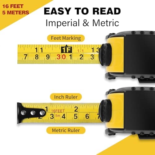 SANTAPICK Tape Measure, Wedding Anniversary for Husband, I Love You Gifts for Men Him - Thumbnail 3