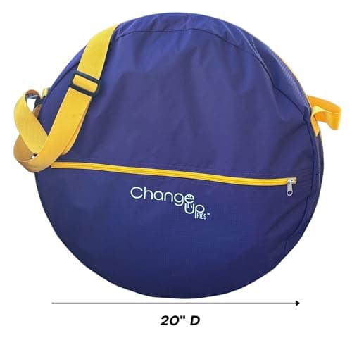 Change Up Kids Pop-Up Changing Tent 55 inch – Royal Purple Portable Privacy Pod for Kids | Lightweight, Easy-Fold Changing Room for Beach, Dance, Travel or Outdoor - Thumbnail 2