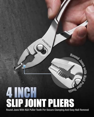 WORKPRO 3-Piece Mini Pliers Set with Pouch, Pocket Pliers, EDC Tool Gift - Thumbnail 6
