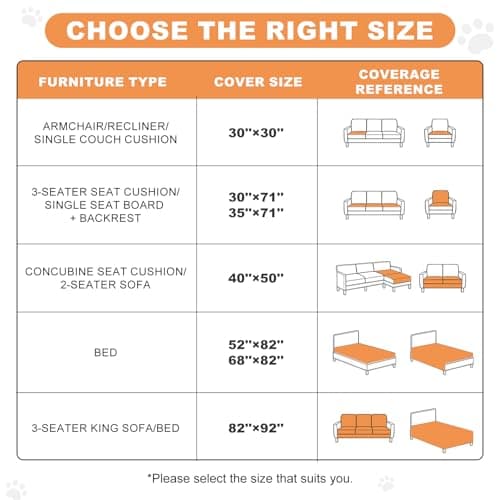 Vmeyiek 100% Waterproof Dog Bed Cover Pet Blanket(42"x50"),7-Layer Reversible Washable Sofa Couch for Furniture Car (Light Gray+Gray) - Thumbnail 5