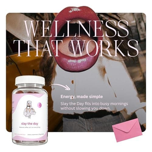 Balancing Act – Slay The Day Energy Gummies – Caffeine Free Focus & Clean Energy Support – with Vitamin B12, CoQ10 & Cognizin® Citicoline – Raspberry Lemonade – 60 Count (30 Day Supply) - Thumbnail 3