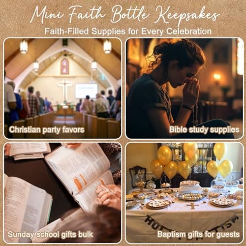 Bulk 50 Have a Little Faith Card Christian Gifts for Women, School Church Wedding Baptism Unique Christian Religious Inspirational Gifts for Women Men(Heart-50) - Thumbnail 5