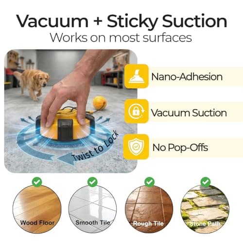 Wulwulth Interactive Dog Toys Tug of War - Dog Enrichment Stimulating Chew Toy with Suction Cup to Keep Them Busy for Aggressive Chewers, Puppy Teething Puzzle Rope Toy for Small Medium Large Dogs - Thumbnail 4