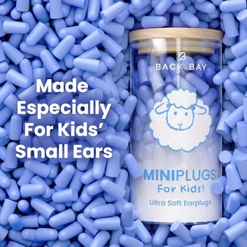 MiniPlugs - Earplugs for Kids, Skin-Safe Lab Tested Extra Small Ear Plugs for Kids, Children's Ear Plugs for Sleeping, Slim Fit Toddler Earplugs for Noise Reduction, Sensory, Child Concert Protection - Thumbnail 4