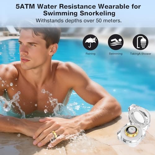 EGTWORO Ultra-Thin Smart Health Tracking Ring - Thumbnail 6