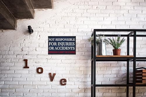 Carastora Funny Metal Tin Sign – Vintage Wall Decor for Garage, Bar, Man Cave, or Workshop, Humorous Warning Style Plaque, 12x8 Inch - Thumbnail 3