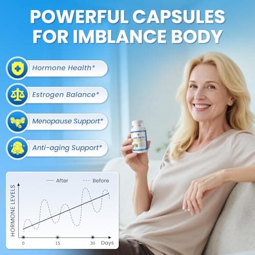 Lukaree DIM Supplement 400MG for Women - 12 in 1 Liposomal Dim Capsules- with Black Cohosh, Soy Isoflavones & Alpha Lipoic Acid, Vegan, 60 Ct. - Thumbnail 3