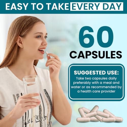 Elderberry Immune Support Supplement 8-in-1 Formula with Echinacea, Vitamin C & Zinc, Vitamin D 5000 IU, Turmeric, Ginger, Ashwagandha – 60 Capsules - Thumbnail 6