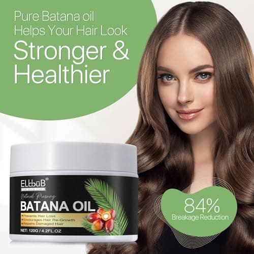 Raw Batana Oil for Hair Growth and Repair -100% Pure, Unrefined Oil from Honduran Rainforests Prevent Hair Loss and Enhances Hair Thickness in Men & Women - Thumbnail 2