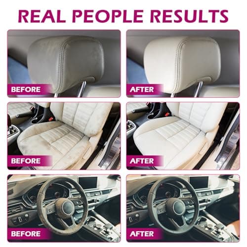 TABOUNTS Car Interior Cleaner –Polishing Cleaner-Multi-Surface Auto Detailing for Leather, Glass, Dashboards & More – Dual-Mode Foam & Mist Spray (17oz) with Cleaning Towel - Thumbnail 4