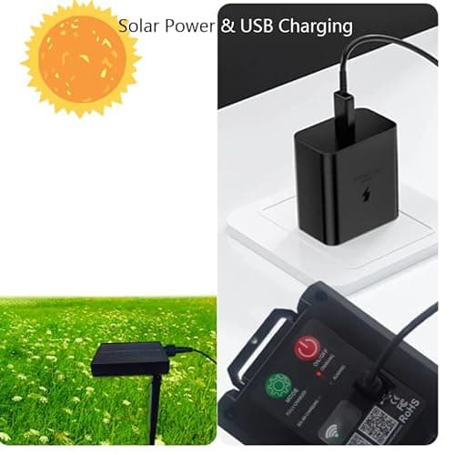 AurNyvaMay Smart Landscape Spotlights,Solar Low Voltage IP67 Waterproof Outdoor Spot Lights Compatible with APP/Remote Control Color Changing Lights for Yard Garden Pathway Lawn Tree Festival 2pack - Thumbnail 6