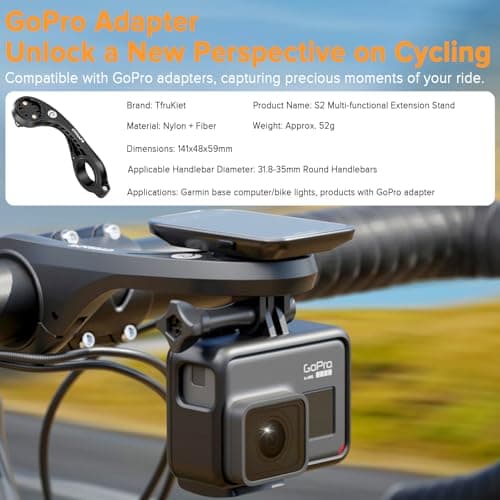 CL350 Bike Front Light with GoPro Mount & Cycling for Night Daytime Riding, 4 Modes 4000mAh USB Rechargeable Bike Headlight, Auto On/Off, IPX4 Waterproof 220° Wide Beam Warning Lamp - Thumbnail 3