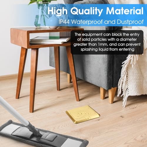 Floor Outlet 20A Pop up Outlet with 25W USB C & USB A, Floor Outlet with 2 AC Outlets Compatible with High-Power Appliances,Update The Soft Pop Make It More Stable and Smooth - Thumbnail 6
